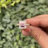 18ct Pink Sapphire and Diamond Ring - 5