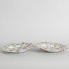 A Pair of 18th Century Chinese Export Famille Rose 'Rooster' Octagonal Saucers with wire hanger - 3