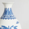 A Chinese Blue and White Bottle Vase with stand, Yuhuchunping (Da Qing Guangxu Nian Zhi Mark) - 3