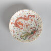 A Chinese Famille Rose Iron-Red 'Dragon and Phoenix' Dish (Da Qing Guangxu Nian Zhi Mark)