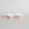 A Pair of Chinese Iron-Red 'Dragon and Phoenix' Tea Cups (Da Qing Guangxu Nian Zhi Mark)