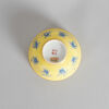 A Chinese Yellow-Ground Blue-Enamelled 'Floral' Bowl (Tongzhi Nian Zhi Mark) - 3