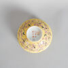 A Chinese Yellow-Ground Famille Rose 'Magpie and Prunus' Bowl (Da Qing Guangxu Nian Zhi Mark) - 3