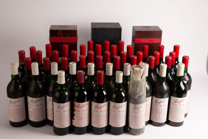 1965-2012 Vintage Vertical of Penfolds Grange Bin 95, 48 bottles in one lot