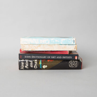 EIGHT ART BOOKS