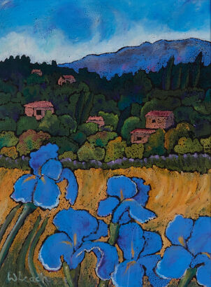 WENDY LEACH Provencal Landscape