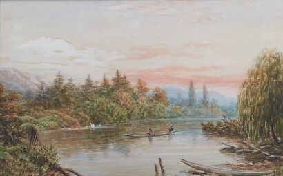 W G BAKER Waikato River