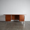 A 1952 Walnut Executive Desk by Florence Knoll for Knoll Associates