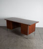 A 1952 Walnut Executive Desk by Florence Knoll for Knoll Associates - 5
