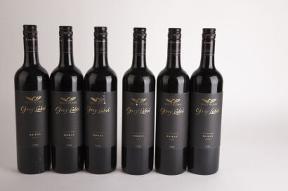 (6) 2005 Wolf Blass Grey Label Shiraz, McLaren Vale JH94 (TOL) (TL)