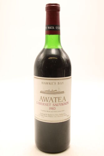 (1) 1983 Te Mata Estate Awatea Cabernets Merlot, Hawke's Bay (TS)