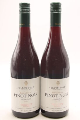 (2) 2017 Felton Road Bannockburn Pinot Noir, Central Otago [JR17] [WS96]