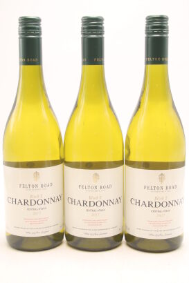 (3) 2017 Felton Road Block 2 Chardonnay, Bannockburn