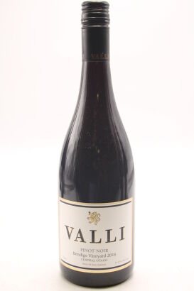 (1) 2016 Valli Wines Bendigo Vineyard Pinot Noir, Bendigo [JR17.5] [WS93]