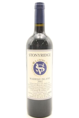 (1) 2002 Stonyridge Vineyard Larose, Waiheke Island