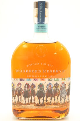 (1) Woodford Reserve Kentucky Derby Edition 144 Kentucky Straight Bourbon Whiskey, 45.2% ABV, 1000ml