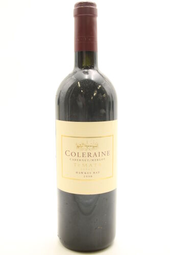 (1) 1998 Te Mata Estate Coleraine, Hawke's Bay