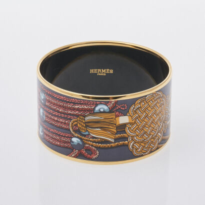 Hermès Enamel Bangle