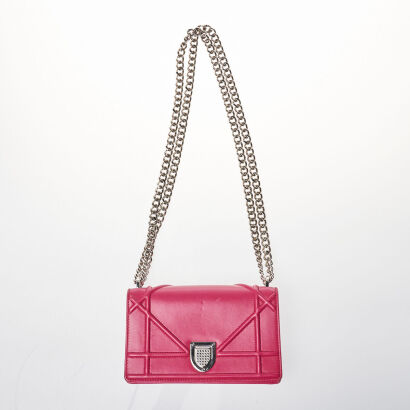 Christian Dior Pink Diorama Bag