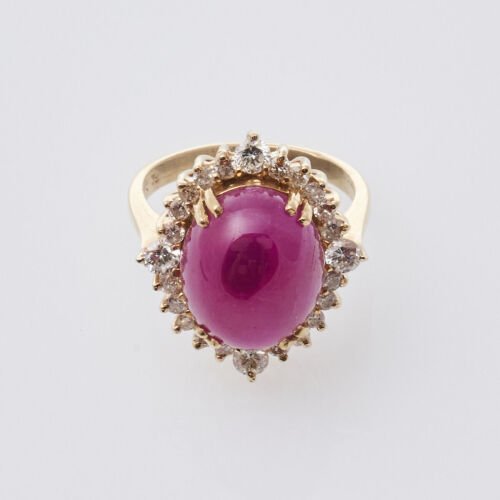 18ct Ruby and Diamond Ring