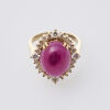 18ct Ruby and Diamond Ring