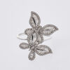 18ct White Gold Butterfly Diamond Ring