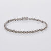 18ct White Gold Diamond Tennis Bracelet