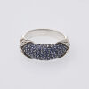 John Hardy Silver Sapphire Ring