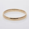 9ct Gold Hollow Bangle