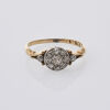 18ct Round Cluster Diamond Ring