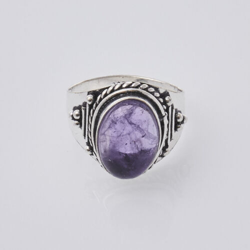 Silver Amethyst Ring