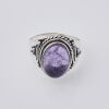 Silver Amethyst Ring