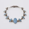 Silver Blue Stones Bracelet
