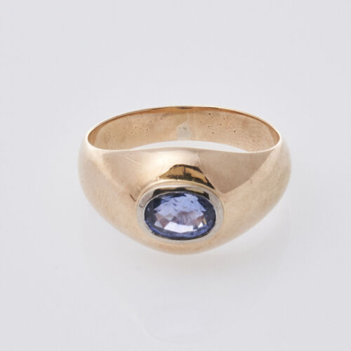 14ct Gold Iolite Ring
