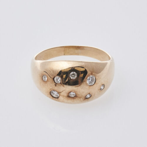 14ct Diamond Dress Ring