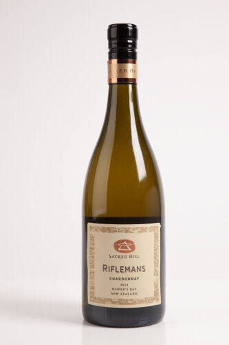 (1) 2014 Sacred Hill Riflemans Chardonnay