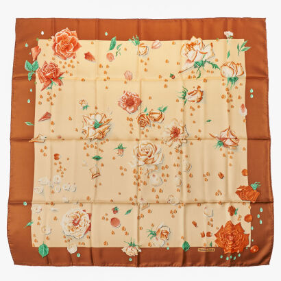 Hermès La Rosee Scarf