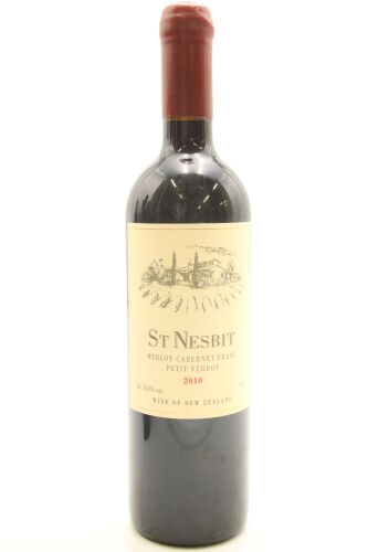 (1) 2010 St Nesbit Cabernet Merlot Petit Verdot, Auckland