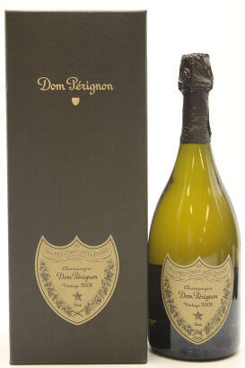 (1) 2008 Dom Perignon Brut, Champagne [JR18.5] [RP95] (GB)