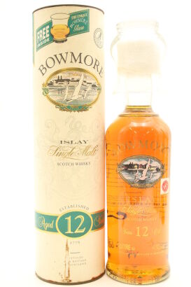 (1) Bowmore Aged 12 Year Single Malt Scotch Whisky, circa 1980s, 43% ABV, 1000ml