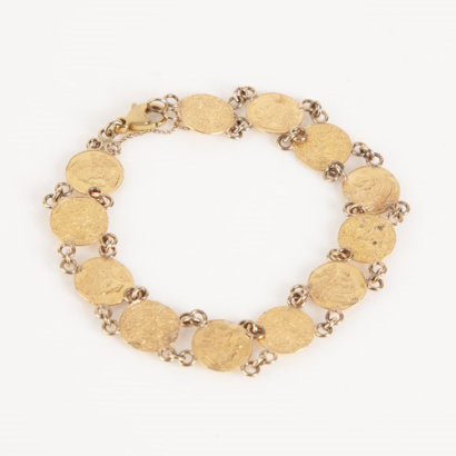 9ct Coin Bracelet