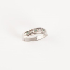 9ct Emerald and Diamond Ring