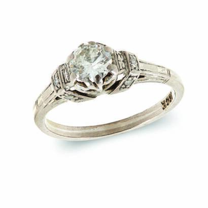 A Solitaire Diamond Ring