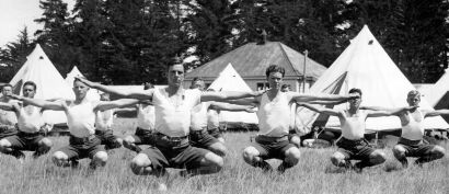 CADET TRAINING COURSE AT BURNHAM