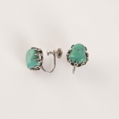Silver Turquoise Earrings