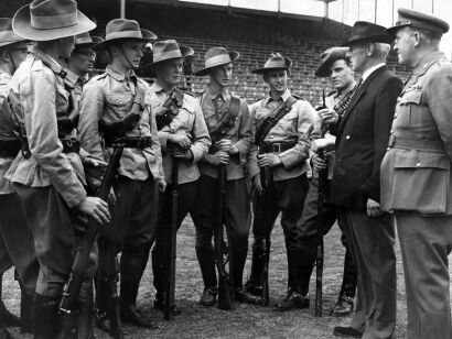 MEMBERS OF THE SOUTH AFRICAN ARMY IN NEW ZEALAND