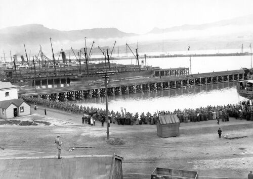 DEPARTURE OF NZEF MAIN BODY TROOPS FROM NEW ZEALAND