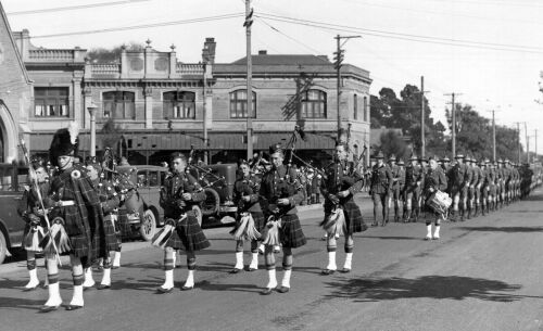 CHURCH PARADE OF ST. ANDREW'S COLLEGE CADETS