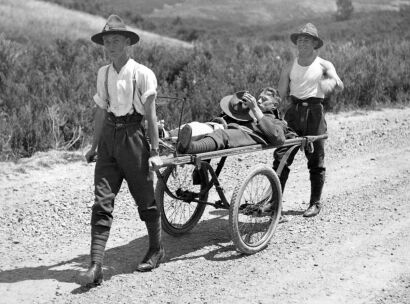 NEW ZEALAND MEDICAL CORPS CAMP AT NARROW NECK