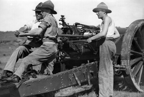 SOUTHERN COMMAND ARTILLERY BIVOUAC